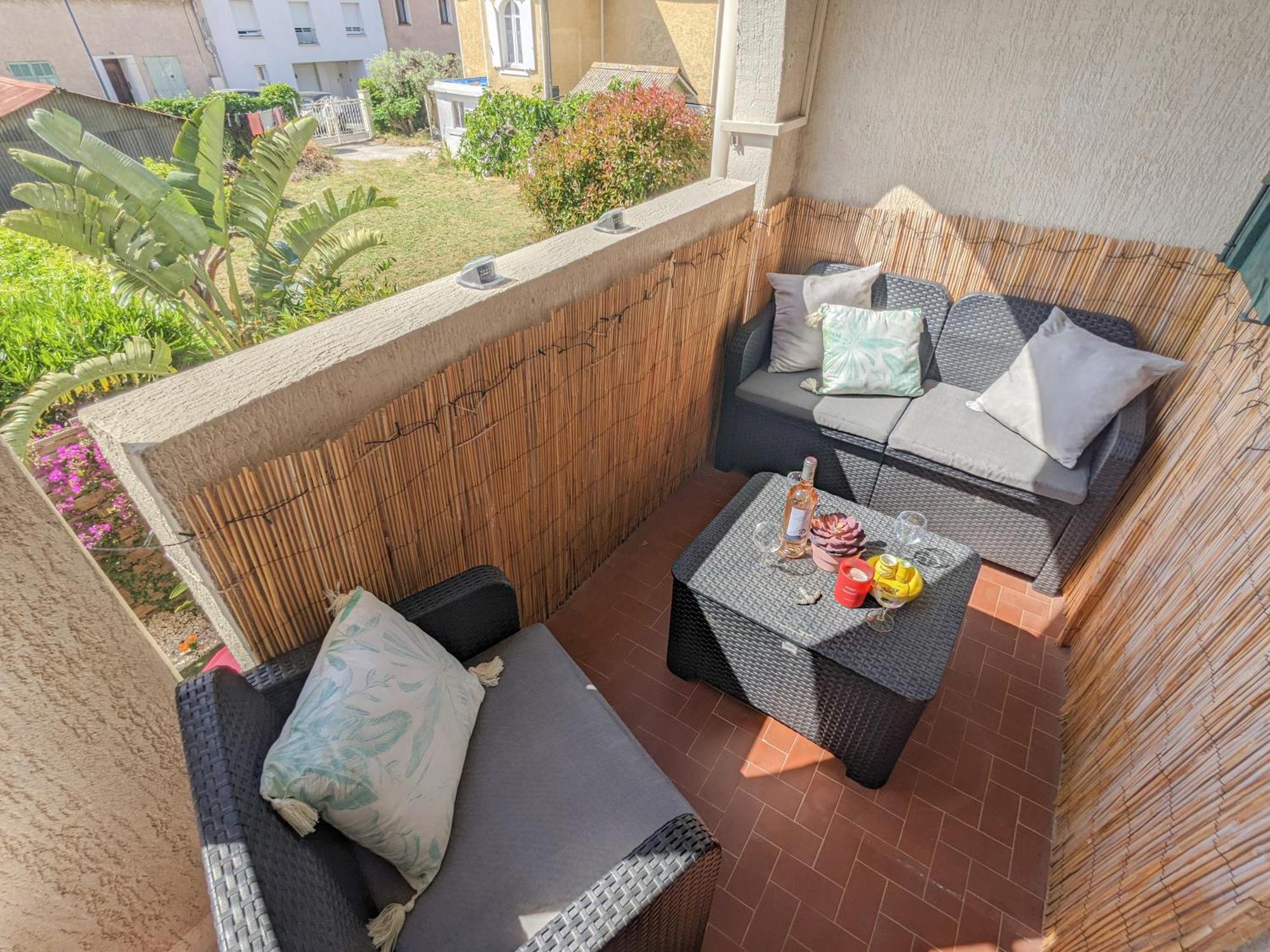 Netflix - Lit Queen Size - Terrasse Plein Sud - Climatisation - 2'Centre-Ville - 6'Mer - Parking Prive - 56M2 - L'Olivine - Offre Speciale 라론드레모레 외부 사진