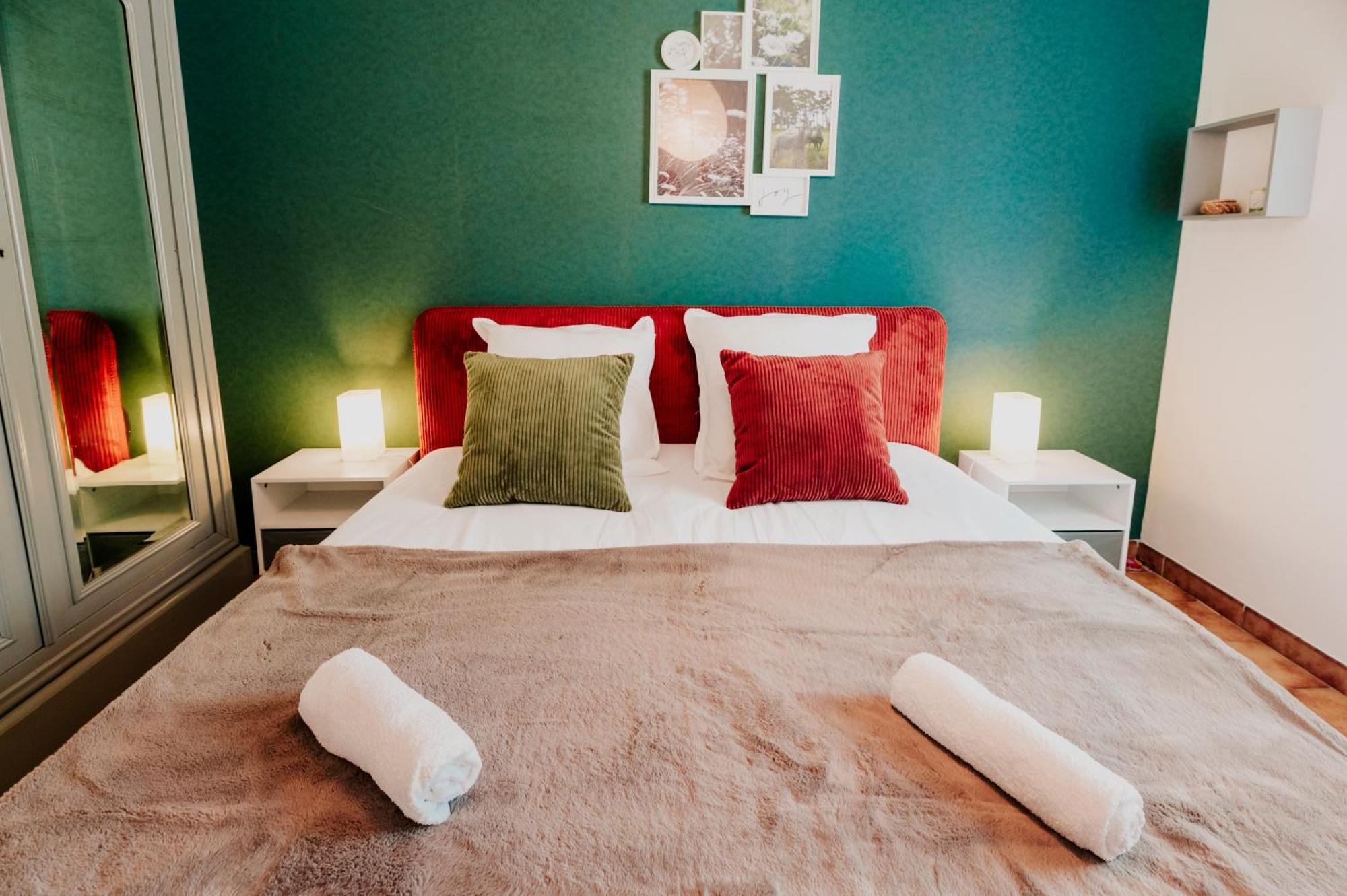 Netflix - Lit Queen Size - Terrasse Plein Sud - Climatisation - 2'Centre-Ville - 6'Mer - Parking Prive - 56M2 - L'Olivine - Offre Speciale 라론드레모레 외부 사진