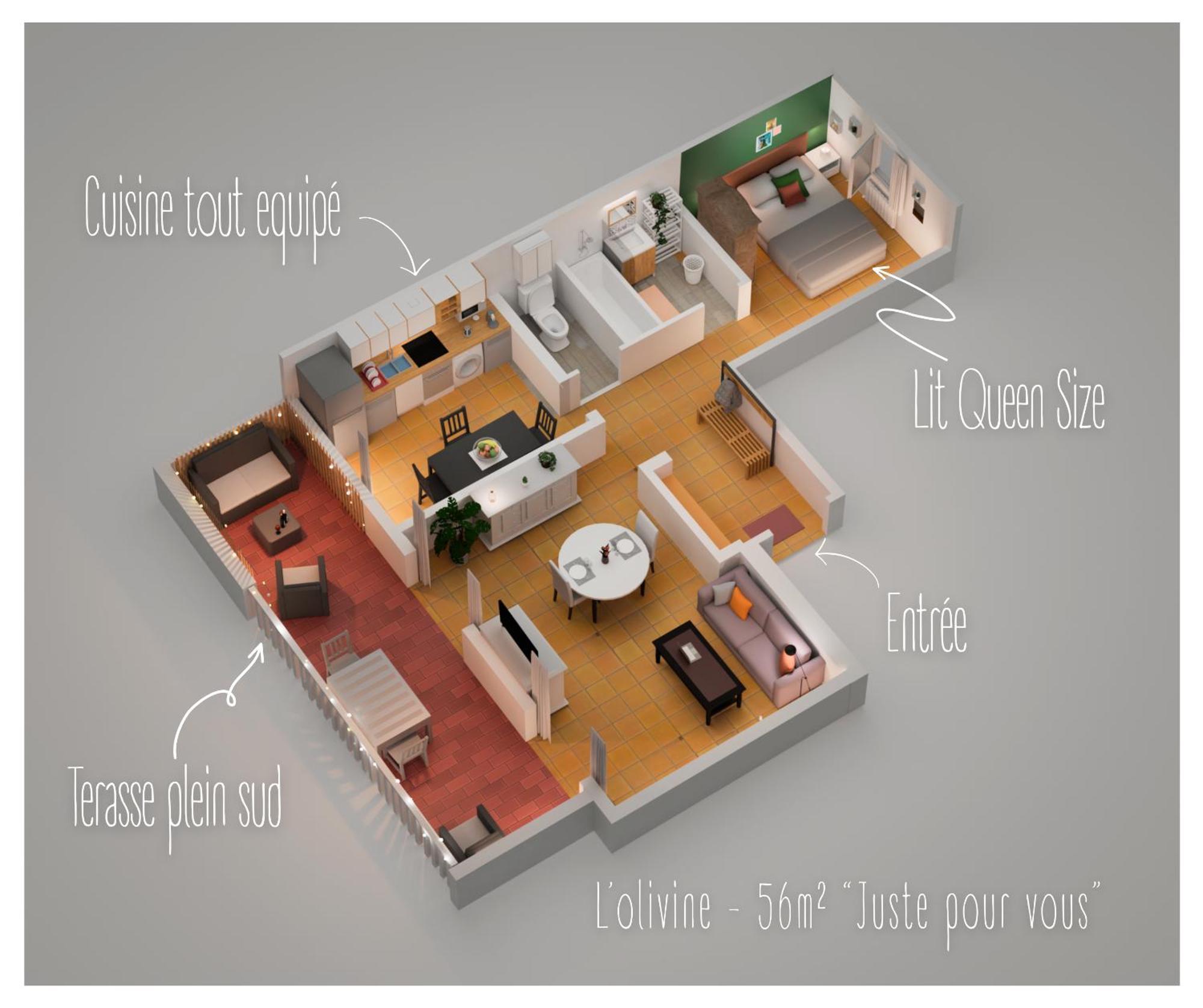 Netflix - Lit Queen Size - Terrasse Plein Sud - Climatisation - 2'Centre-Ville - 6'Mer - Parking Prive - 56M2 - L'Olivine - Offre Speciale 라론드레모레 외부 사진